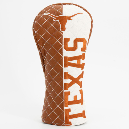 Texas Longhorns Split Quilted Golf Fairway Headcover
