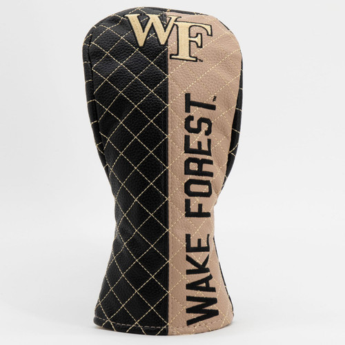 Wake Forest Demon Deacons Split Quilted Golf Fairway Headcover