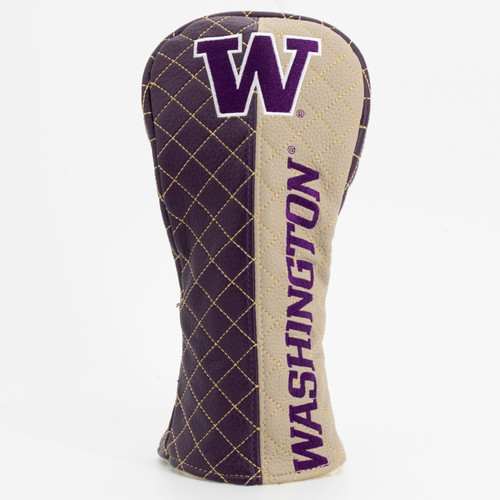 Washington Huskies Split Quilted Golf Fairway Headcover