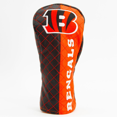 Cincinnati Bengals Split Quilted Golf Fairway Headcover