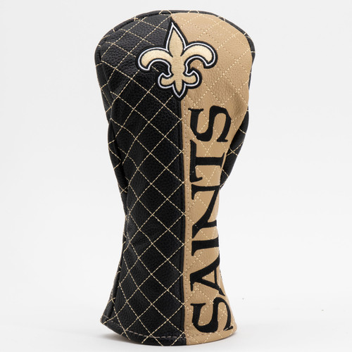 New Orleans Saints Split Quilted Golf Fairway Headcover
