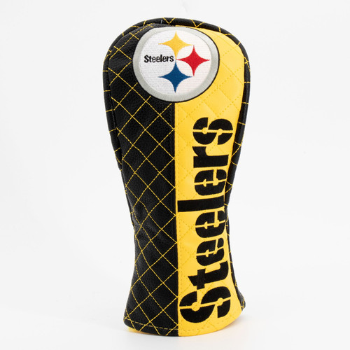Pittsburgh Steelers Split Quilted Golf Fairway Headcover
