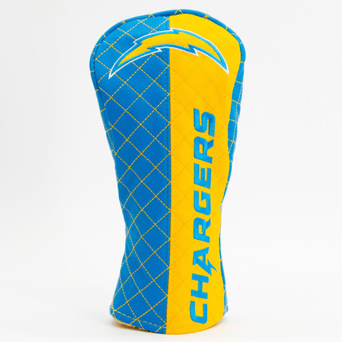 Los Angeles Chargers Split Quilted Golf Fairway Headcover