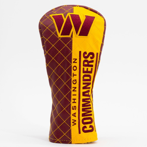 Washington Commanders Split Quilted Golf Fairway Headcover