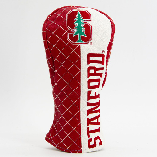 Stanford Cardinal Split Quilted Golf Fairway Headcover