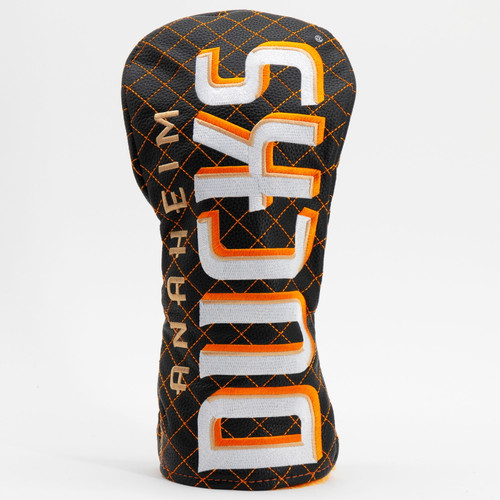 Anaheim Ducks Solid Quilted Golf Driver Headcover