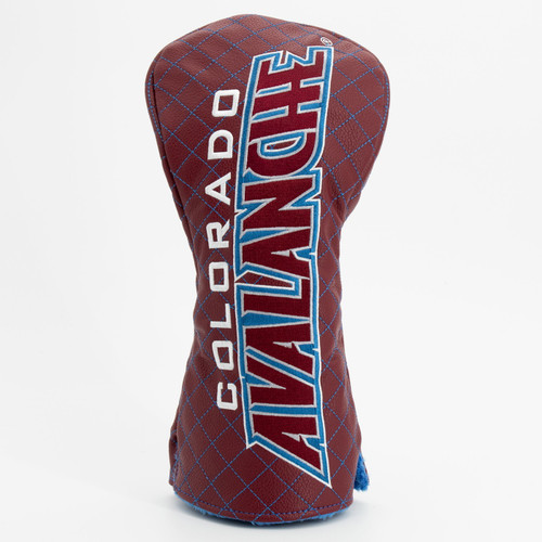 Colorado Avalanche Solid Quilted Golf Driver Headcover