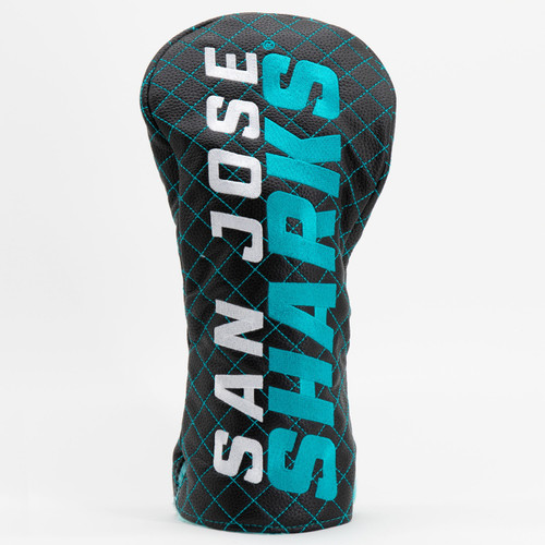 San Jose Sharks Solid Quilted Golf Driver Headcover