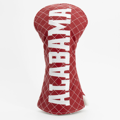 Alabama Crimson Tide Solid Quilted Golf Driver Headcover