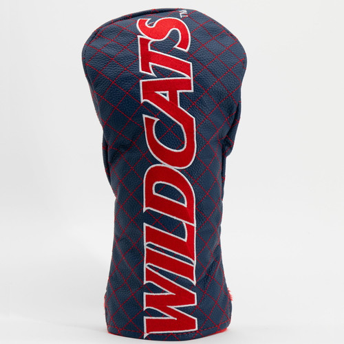 Arizona Wildcats Solid Quilted Golf Driver Headcover