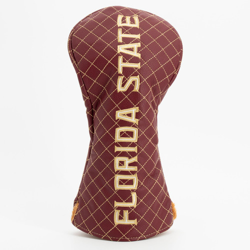 Florida State Seminoles Solid Quilted Golf Driver Headcover