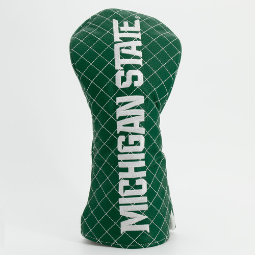 Michigan State Spartans Solid Quilted Golf Driver Headcover