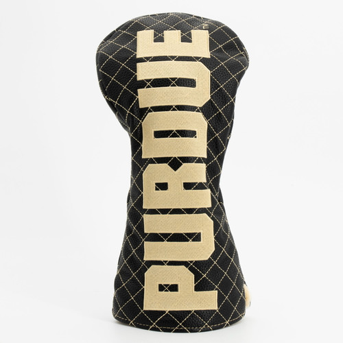 Purdue Boilermakers Solid Quilted Golf Driver Headcover