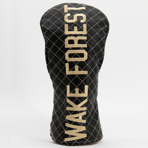 Wake Forest Demon Deacons Solid Quilted Golf Driver Headcover