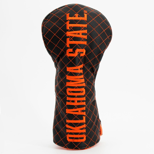 Oklahoma State Cowboys Solid Quilted Golf Driver Headcover