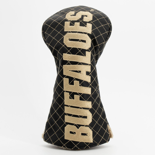 Colorado Buffaloes Solid Quilted Golf Driver Headcover