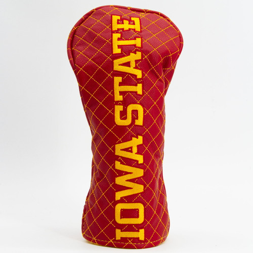 Iowa State Cyclones Solid Quilted Golf Driver Headcover