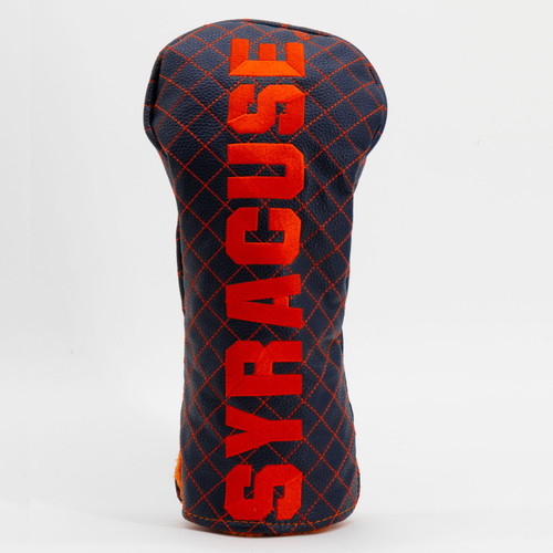 Syracuse Orange Solid Quilted Golf Driver Headcover