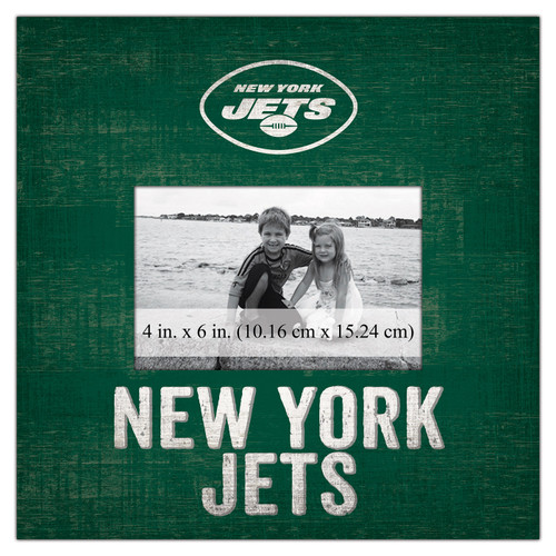 New York Jets Team Name 10" x 10" Picture Frame