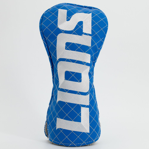 Detroit Lions Solid Quilted Golf Driver Headcover