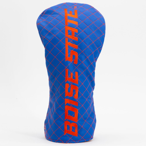 Boise State Broncos Solid Quilted Golf Driver Headcover