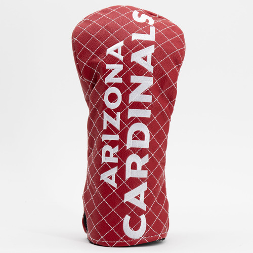 Arizona Cardinals Solid Quilted Golf Driver Headcover