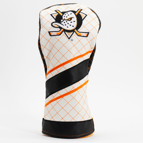 Anaheim Ducks Stripe Quilted Golf Driver Headcover
