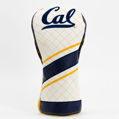 California Golden Bears Stripe Quilted Golf Driver Headcover
