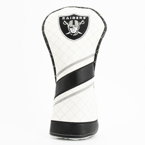 Las Vegas Raiders Stripe Quilted Golf Driver Headcover