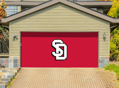 South Dakota Coyotes Double Garage Door Banner