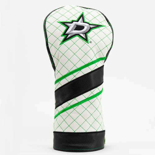 Dallas Stars Stripe Quilted Golf Driver Headcover