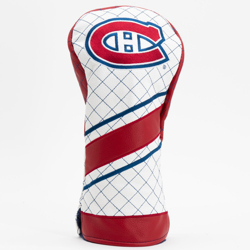 Montreal Canadiens Stripe Quilted Golf Driver Headcover