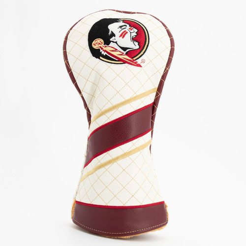 Florida State Seminoles Stripe Quilted Golf Driver Headcover