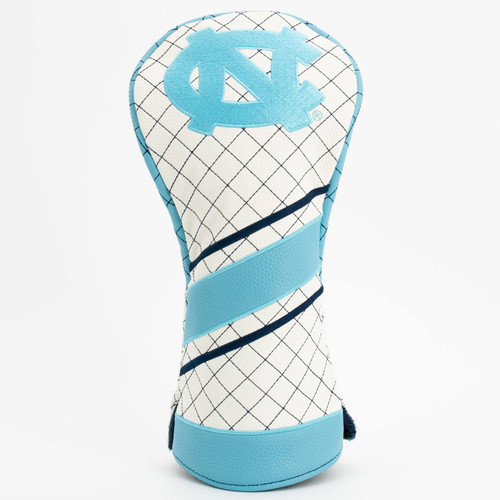 North Carolina Tar Heels Stripe Quilted Golf Driver Headcover