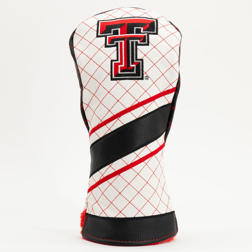 Texas Tech Red Raiders Stripe Quilted Golf Driver Headcover