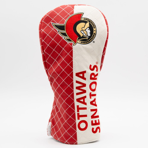 Ottawa Senators Split Quilted Golf Driver Headcover