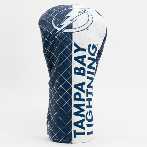 Tampa Bay Lightning Split Quilted Golf Driver Headcover