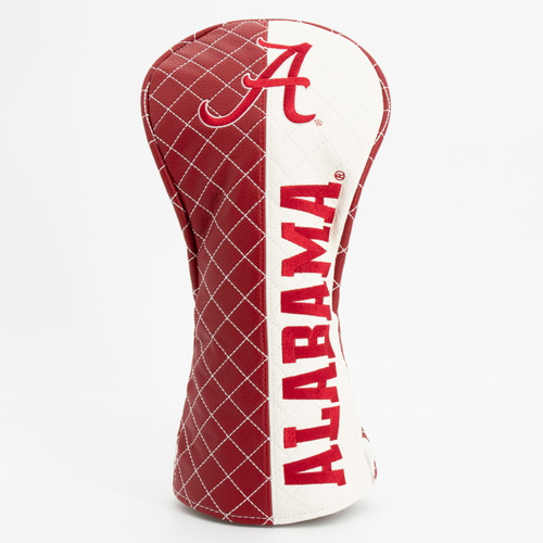 Alabama Crimson Tide Split Quilted Golf Driver Headcover