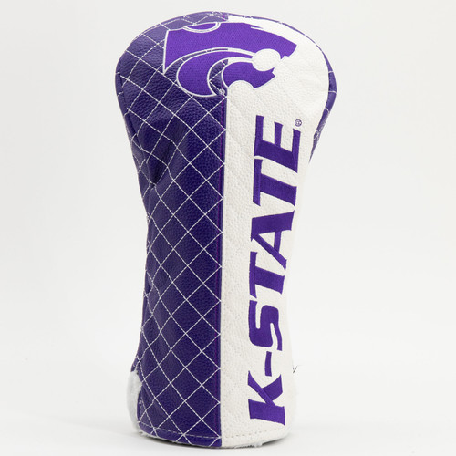 Kansas State Wildcats Split Quilted Golf Driver Headcover