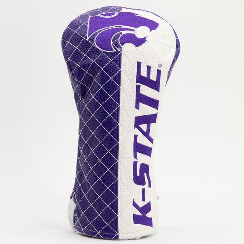 Kansas State Wildcats Split Quilted Golf Driver Headcover