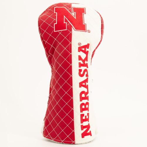 Nebraska Cornhuskers Split Quilted Golf Driver Headcover