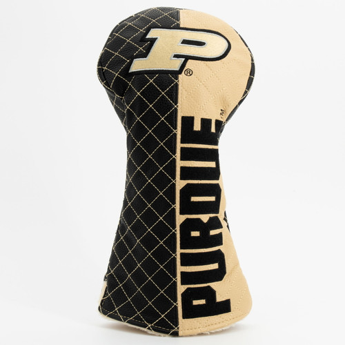 Purdue Boilermakers Split Quilted Golf Driver Headcover