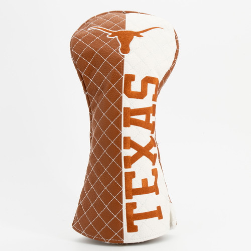 Texas Longhorns Split Quilted Golf Driver Headcover