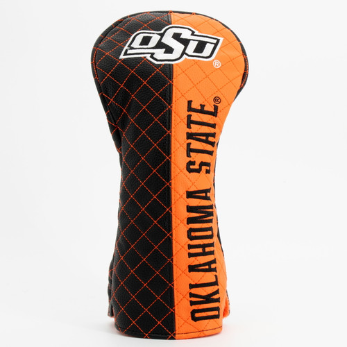 Oklahoma State Cowboys Split Quilted Golf Driver Headcover