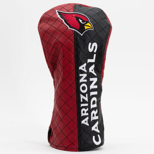 Arizona Cardinals Split Quilted Golf Driver Headcover