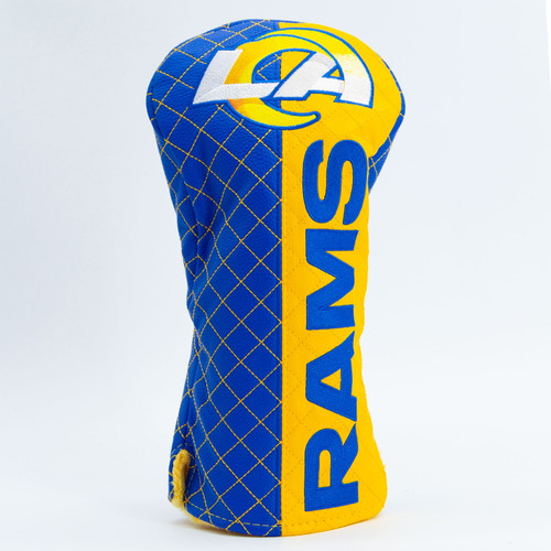 Los Angeles Rams Split Quilted Golf Driver Headcover