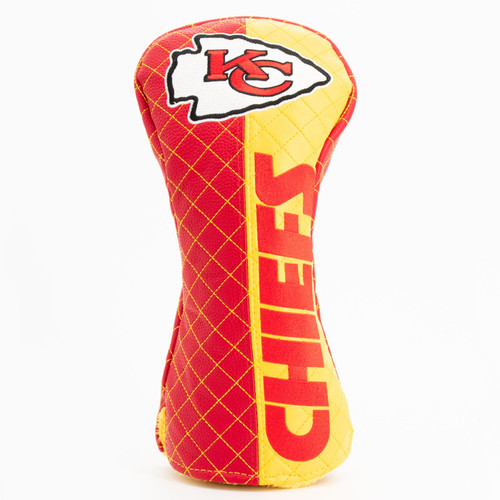 Kansas City Chiefs Split Quilted Golf Driver Headcover