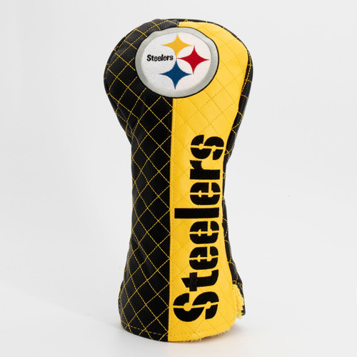 Pittsburgh Steelers Split Quilted Golf Driver Headcover