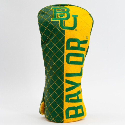 Baylor Bears Split Quilted Golf Driver Headcover