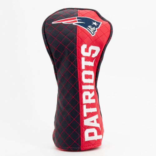 New England Patriots Split Quilted Golf Driver Headcover